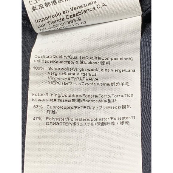 NWOT Hugo Boss Delysia Wool Sheath Dress Navy Plaid Short Sleeve Size 10 - Picture 10 of 10